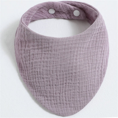 Newborn Baby Bibs Cotton Double Gauze Saliva Towel