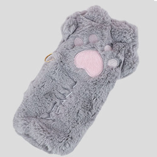 Cat Paw Plush Pencil Bag