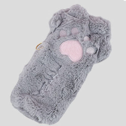 Cat Paw Plush Pencil Bag
