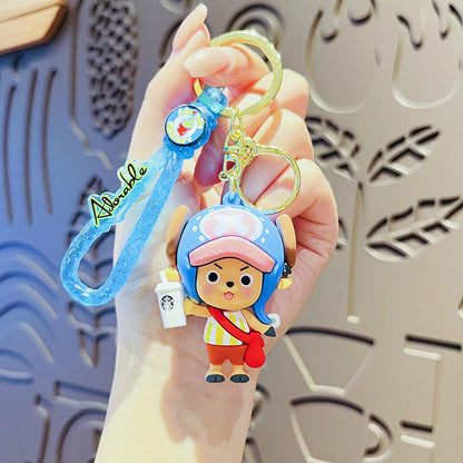 Cartoon Anime PVC Soft Keychain Creative Keychain