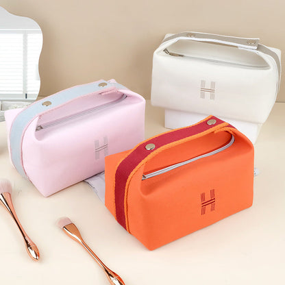 Travel Toiletry Bag Large Capacity Canvas Portable Storage Cosmetic Bag