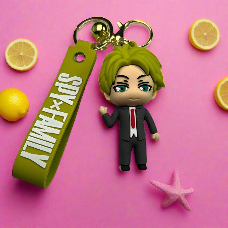 Cartoon PVC Silicone Keychains Creative Keychain