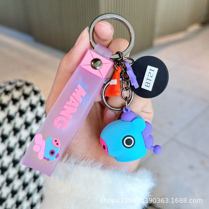 Cartoon Cute PVC Keychain