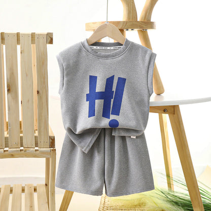 Vest Summer Polyester Baby Clothes