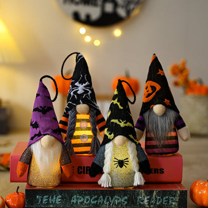 New Halloween Lights with No Face Doll