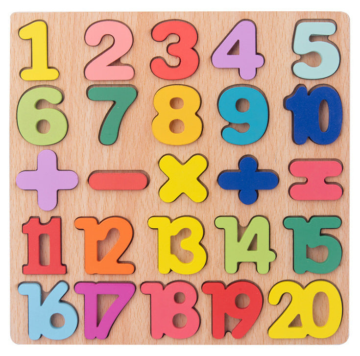 Children's Educational Puzzles Wooden TOY
