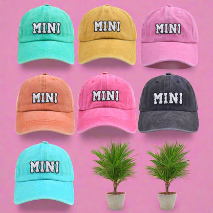 Polyester Mini Letter Kids Baseball Cap