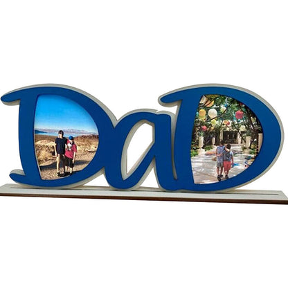 Father's Day Dad Letters Acrylic Frame Ornaments