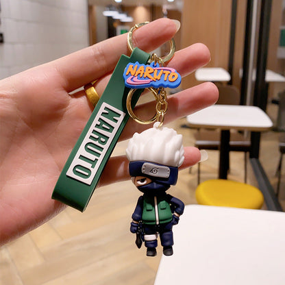 Cartoon Anime PVC Soft Glue Keychain Cute Keychain