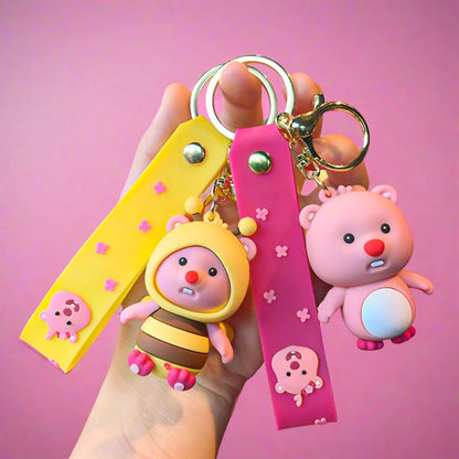 Cartoon Cute Keychain Little Beaver Keychains