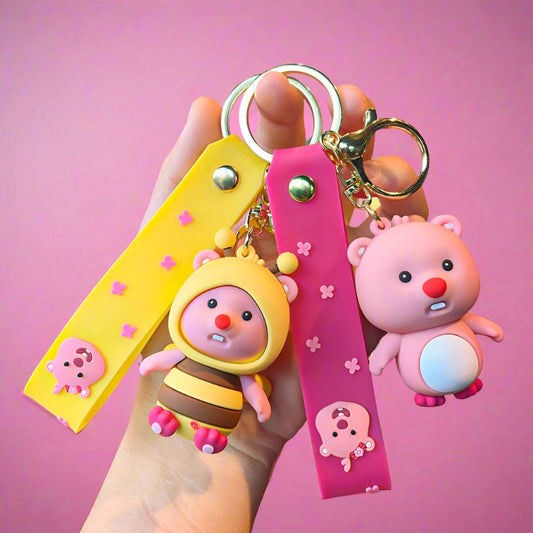 Cartoon Cute Keychain Little Beaver Keychains