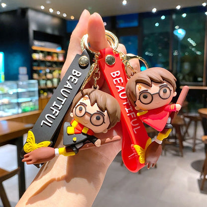 Cartoon PVC Soft Keychains Silicone Creative Keychain