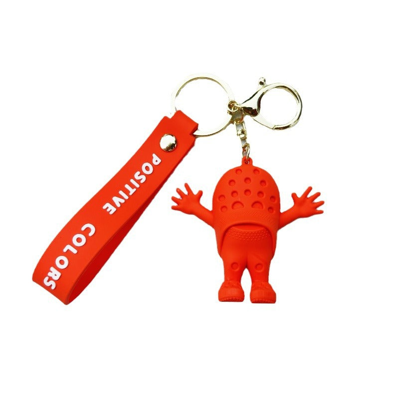 Slippers PVC Keychain