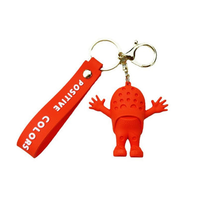 Slippers PVC Keychain