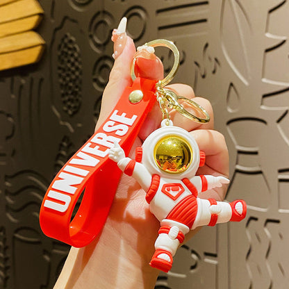 Creative Keychain Jumping Astronaut Cartoon Keychains