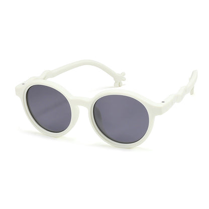 Wholesale Round Frame Sunshade Kids Sunglasses
