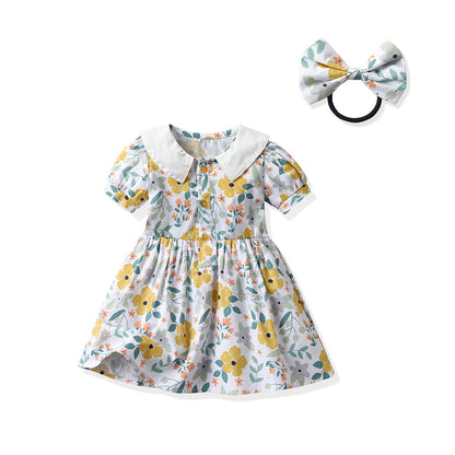 Children's Cotton Short Sleeved Shirt Sets