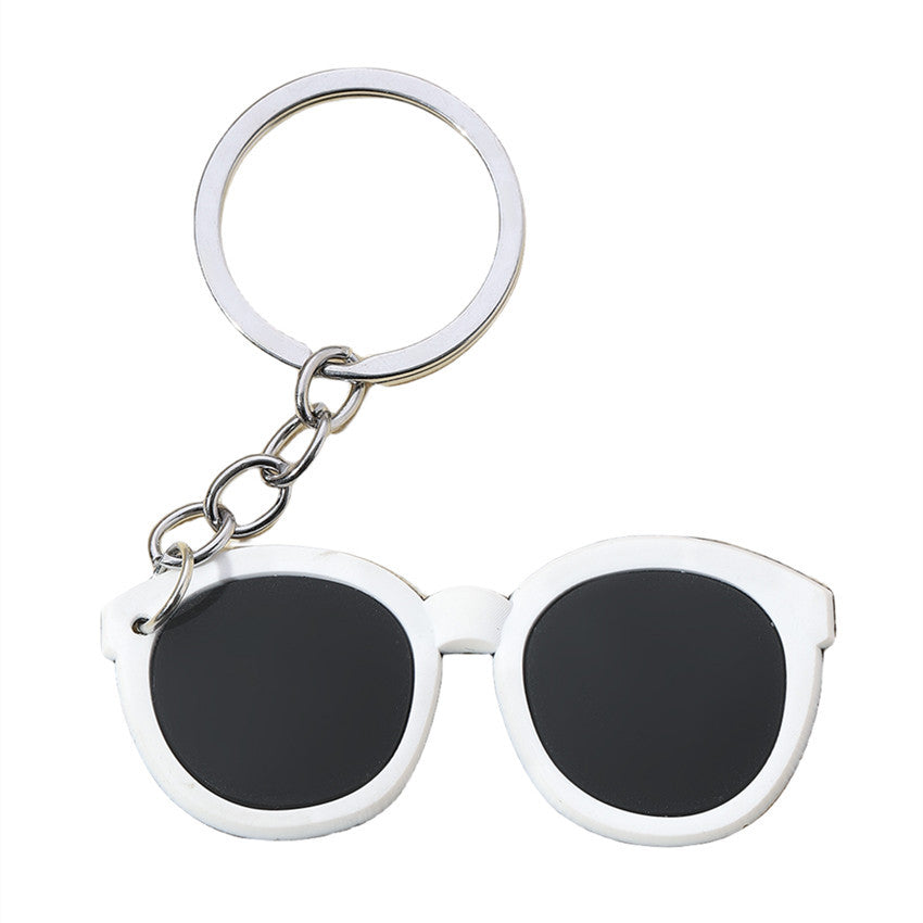 Silicone Glasses Keychain Cute Keychain