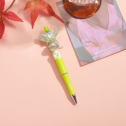 Beaded Pen Colorful Handmade Beaded Twisted Love Wings