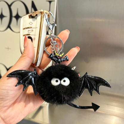 Little Devil Plush Pom Keychain