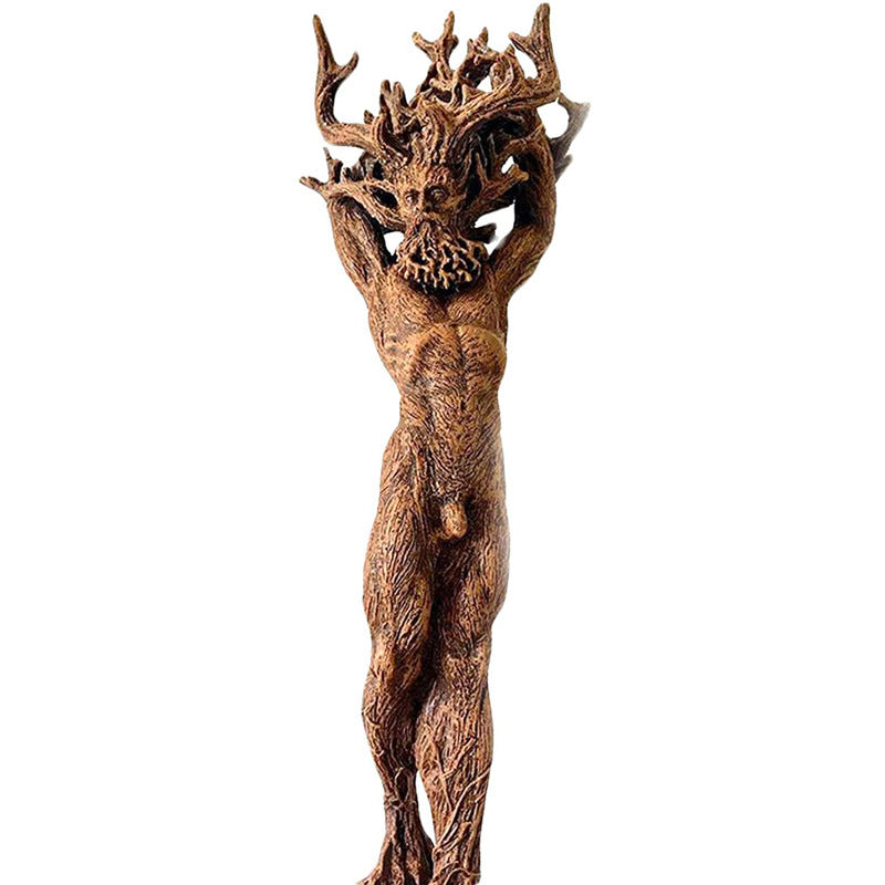 Mother Earth Tree God Statue Resin Craft Ornament