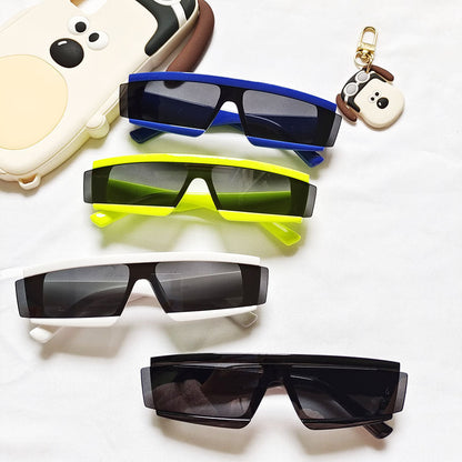 Wholesale Irregular Siamese Children's PC Sunglasses