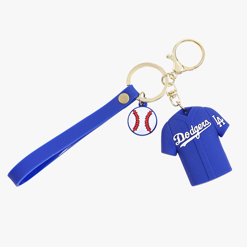 Wholesale Cartoon Jersey PVC Soft Keychain Creative Keychain ACCVIP-KC-XJY001