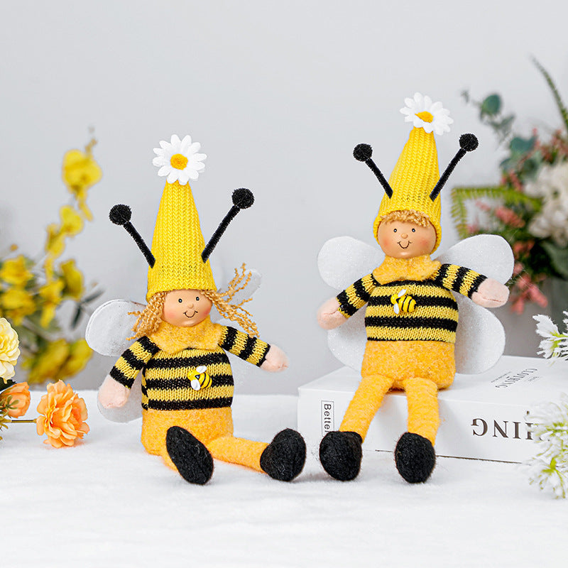 Honey Bee Festival Dwarf Doll Fabric Ornaments