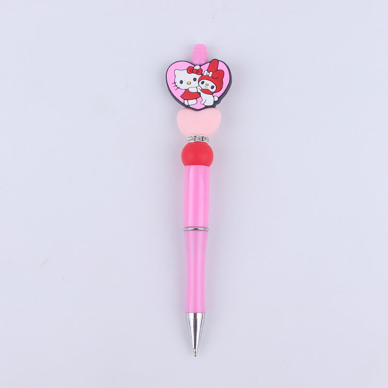 Cartoon Silicone Bead Pens