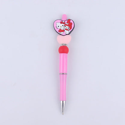 Cartoon Silicone Bead Pens