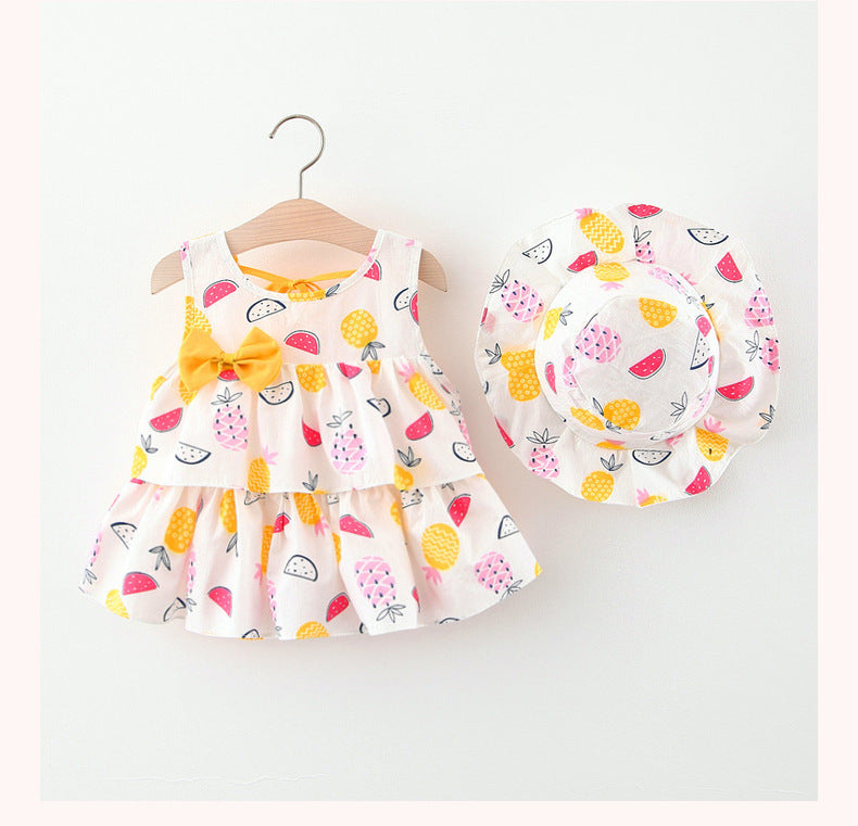 Girls Beach Dress Cotton Baby Clothes