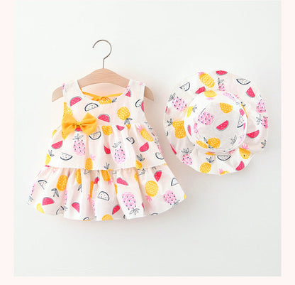 Girls Beach Dress Cotton Baby Clothes