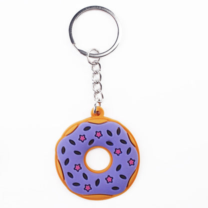 PVC Donut Keychain