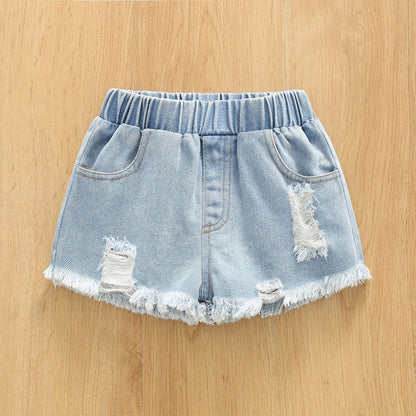 Girls Summer Printed Cotton Baby Clothes Set of Two