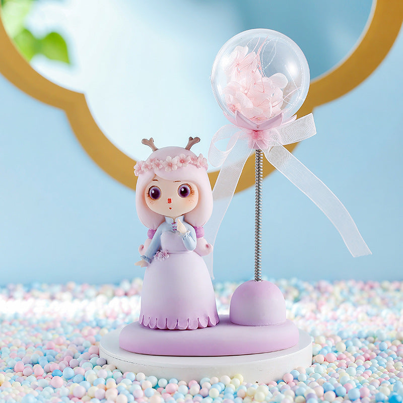 Flower Fairy Creative Resin Desktop Decoration