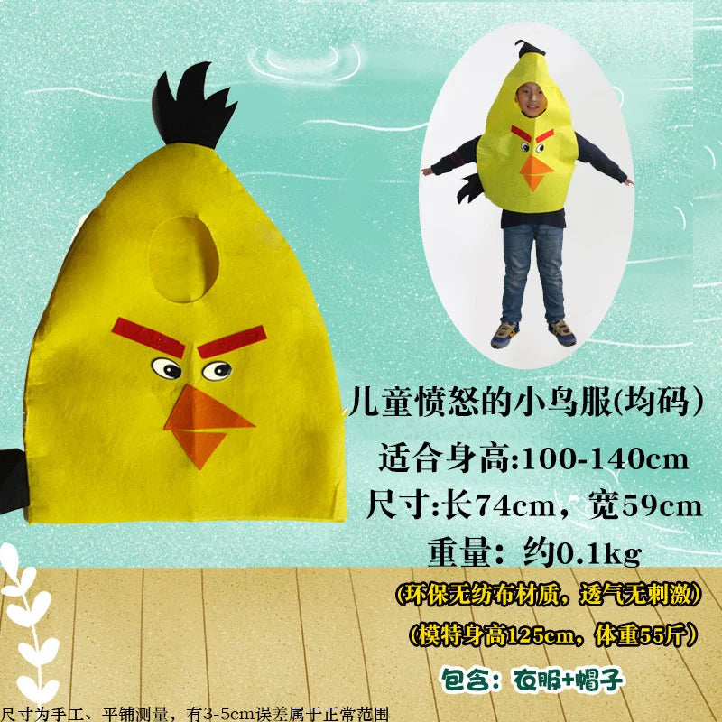 Children's Fruit and Vegetable Costume Environmental-Friendly