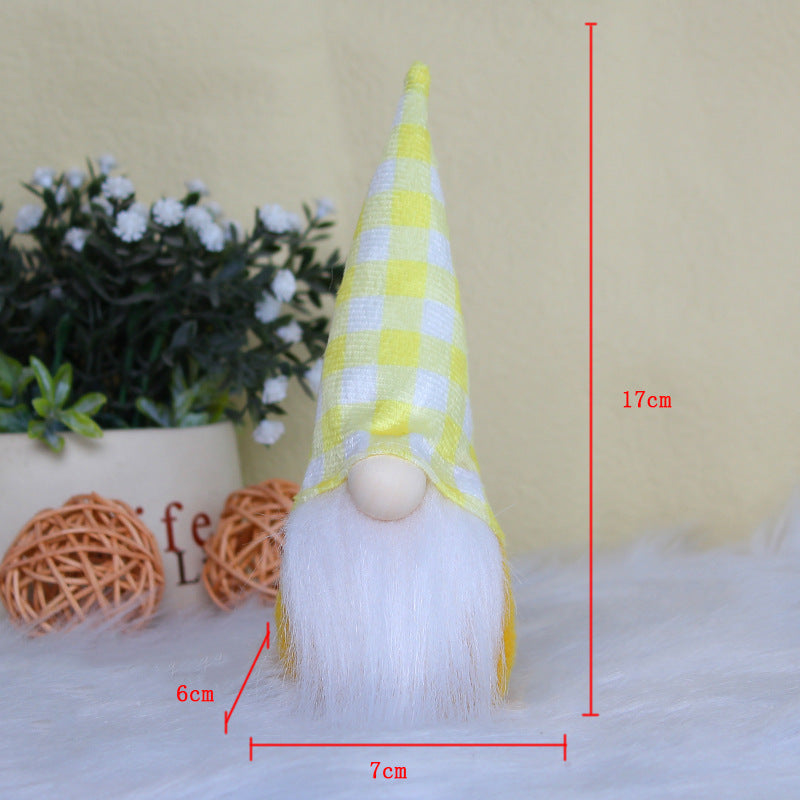 Bee Festival Faceless Doll Fabric Ornaments