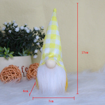 Bee Festival Faceless Doll Fabric Ornaments
