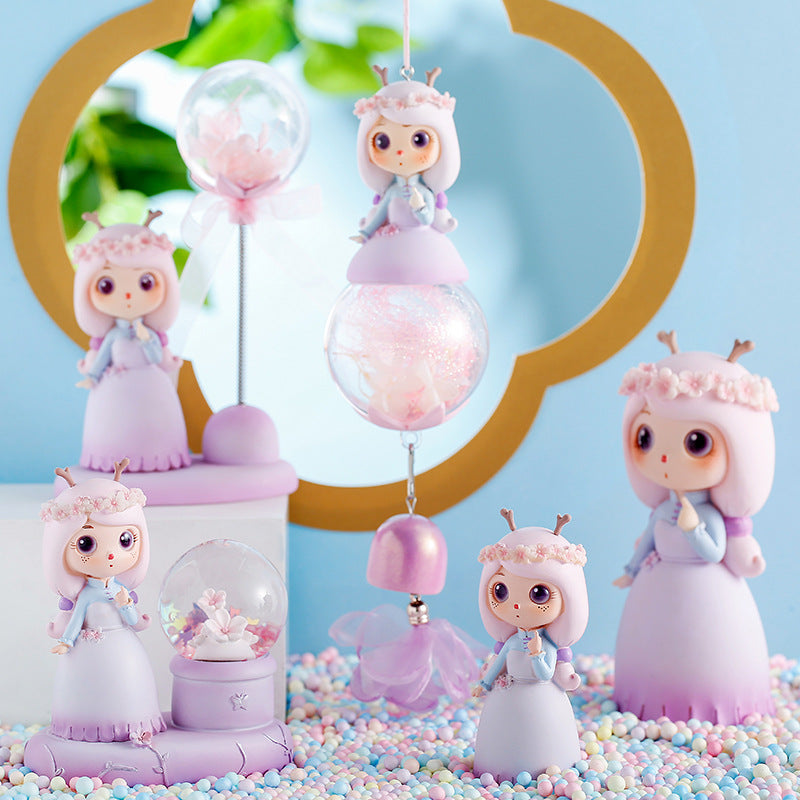 Flower Fairy Creative Resin Desktop Decoration