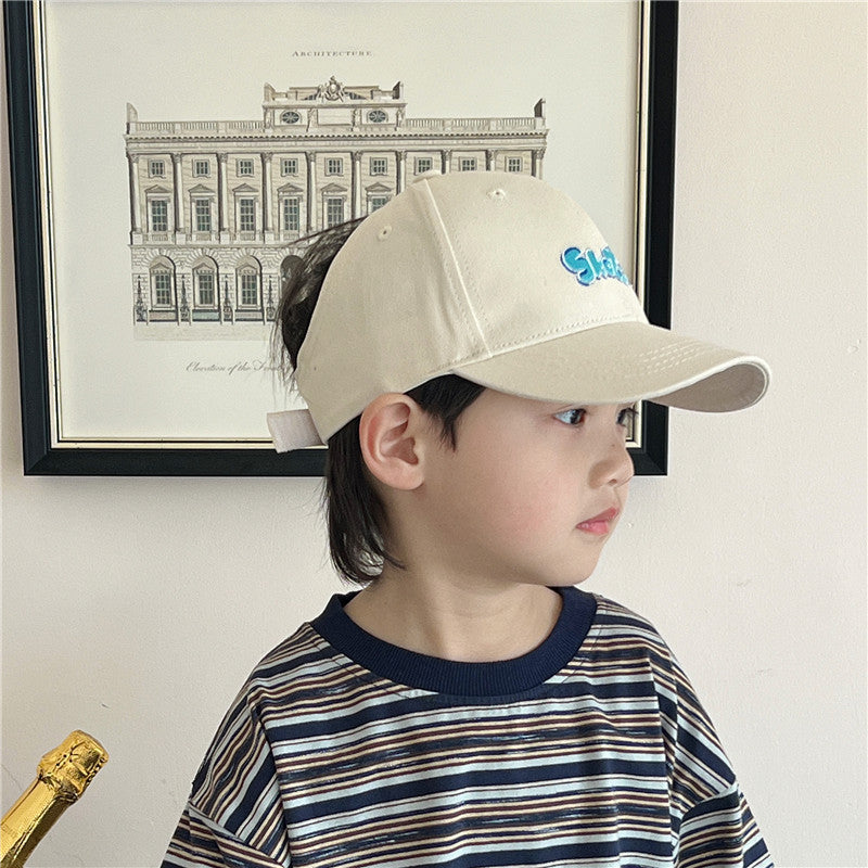 Half Hollow Top Fashion Casual Sunshade Children's Baseball Cap