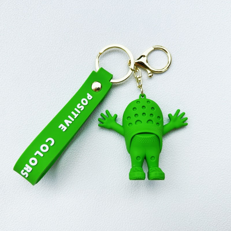Slippers PVC Keychain