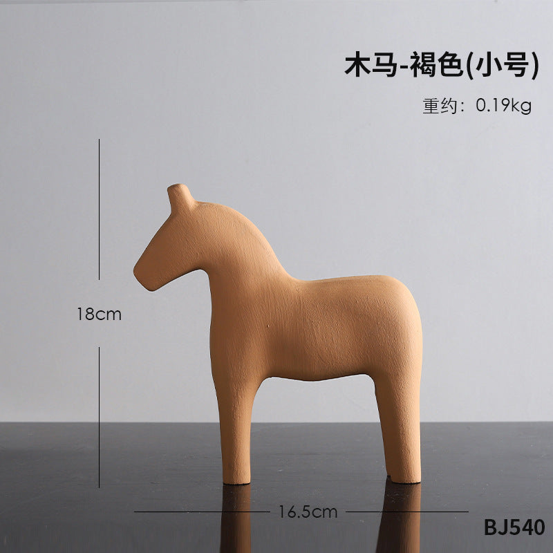 Morandi Trojan Horse Decoration