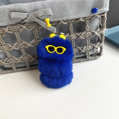 of New Cute Fruit Colored Cartoon Plush Caterpillar