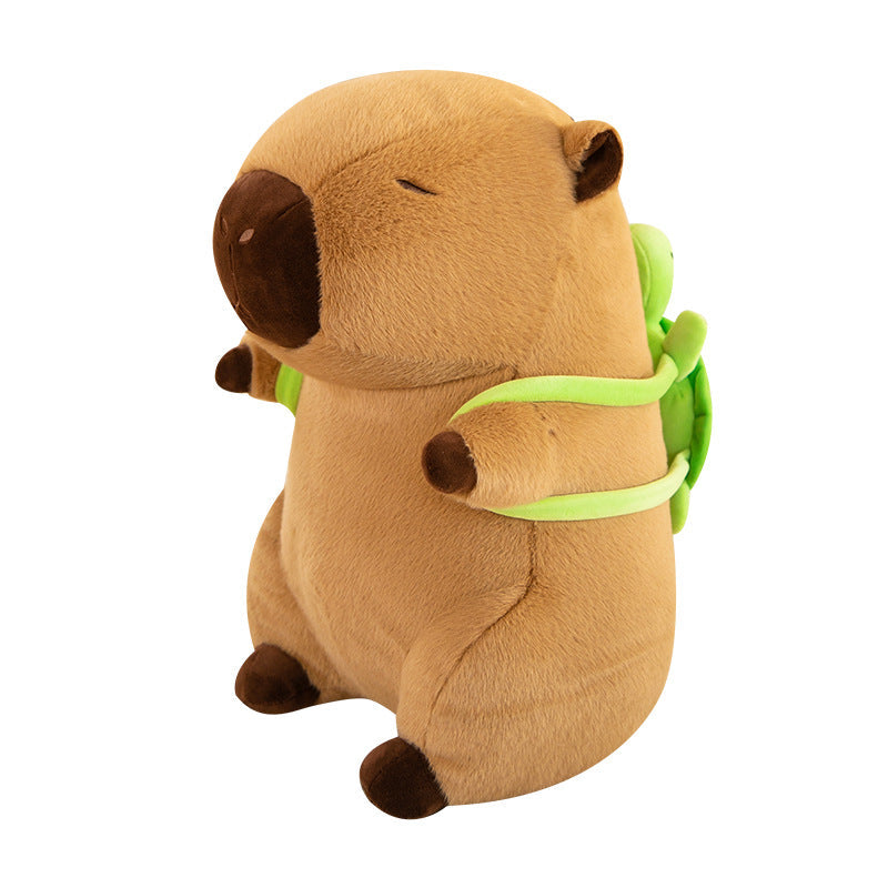 Wholesale Kapibala Backpack Puffer Plush Doll