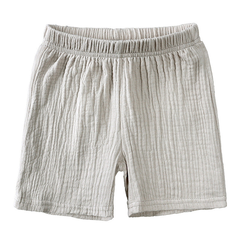 Baby Cotton Short Sleeve T-Shirt Thin Two-piece Set