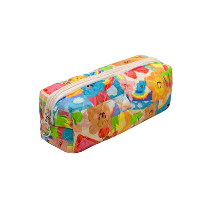 Cotton Floral Pencil Case