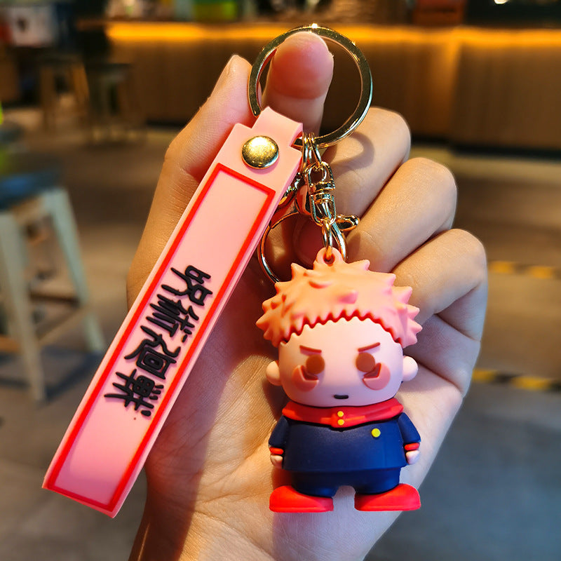 Cartoon PVC Soft Keychain Cute Keychain