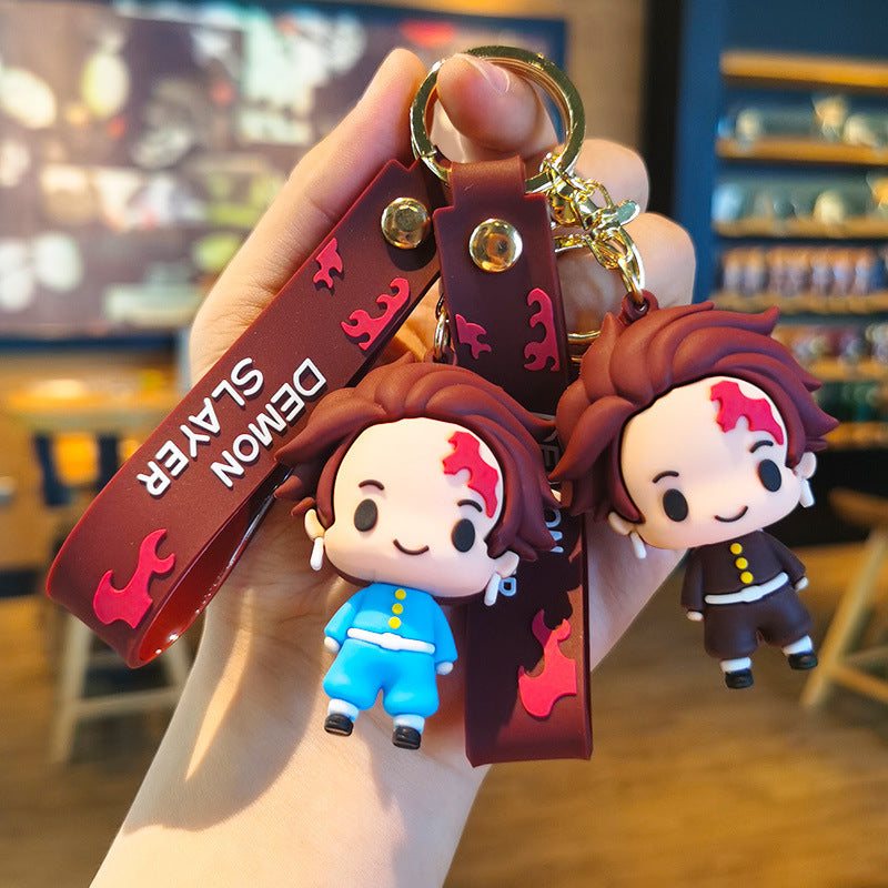 Cartoon PVC Soft Keychain Cute Keychain