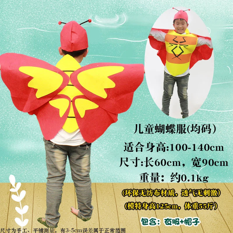 Children's Fruit and Vegetable Costume Environmental-Friendly
