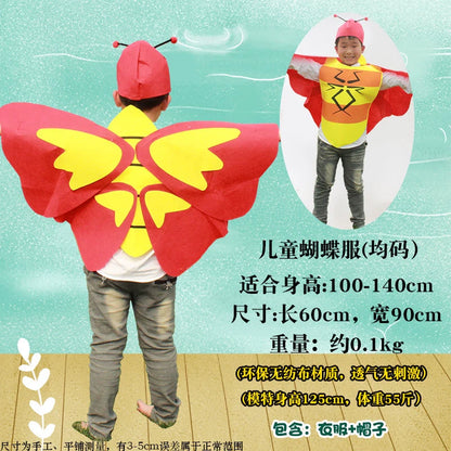Children's Fruit and Vegetable Costume Environmental-Friendly